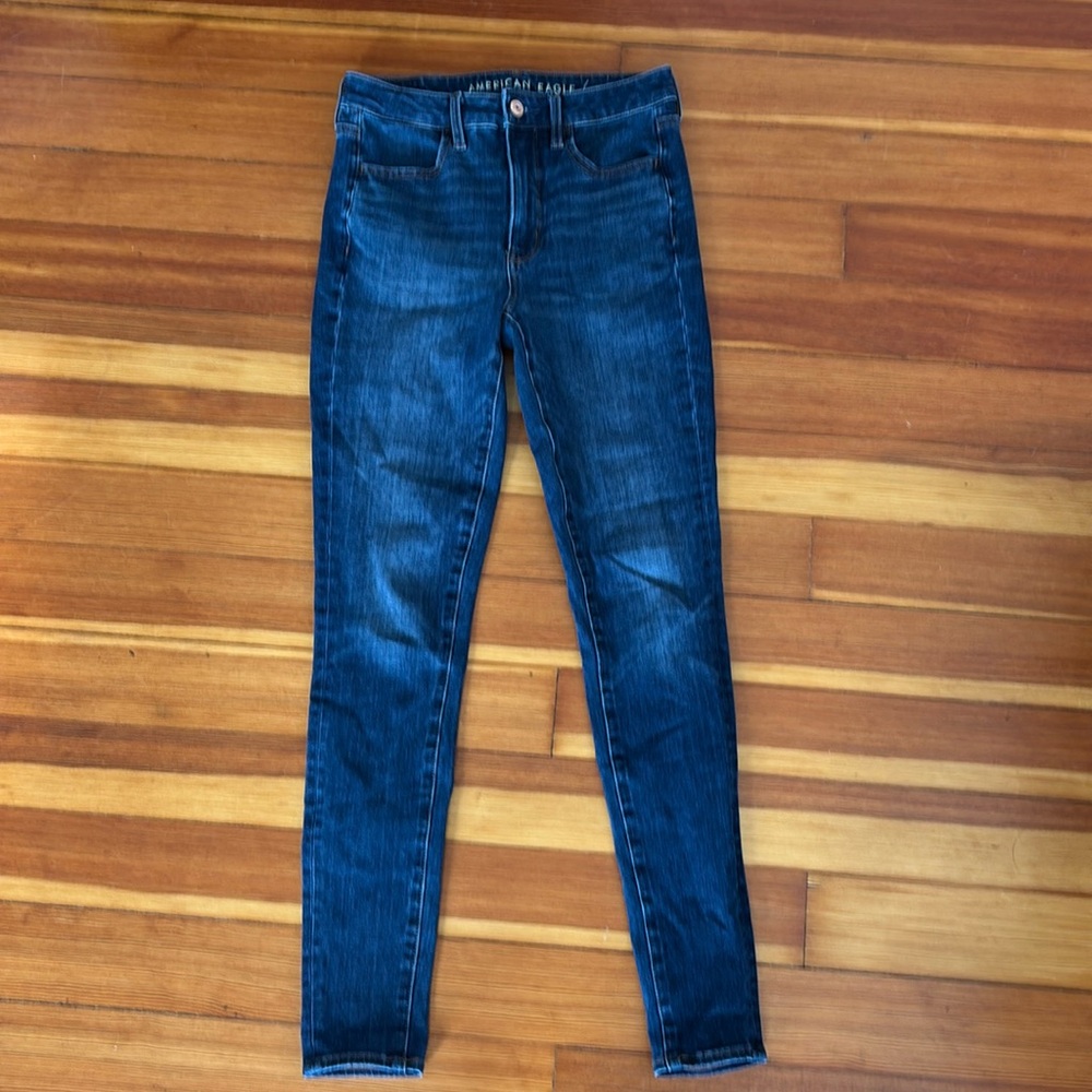 American Eagle High-Rise Dream Stretch Skinny Jeans